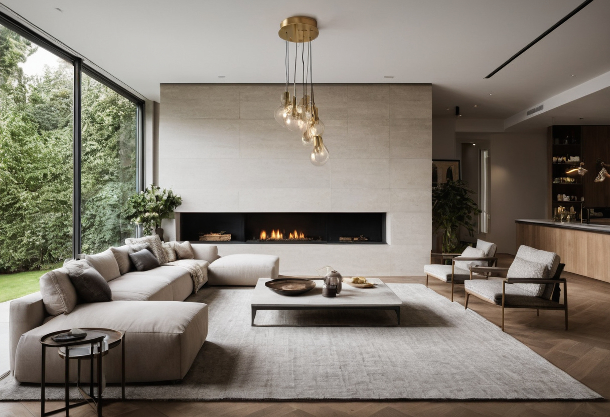 Luxury interior image showing Use layout scenarios to test whether a living room furniture plan is too large, too small, or misaligned