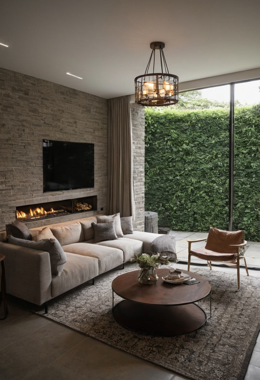 Luxury interior image showing Wall art size should be chosen from furniture width, wall bay, and viewing distance