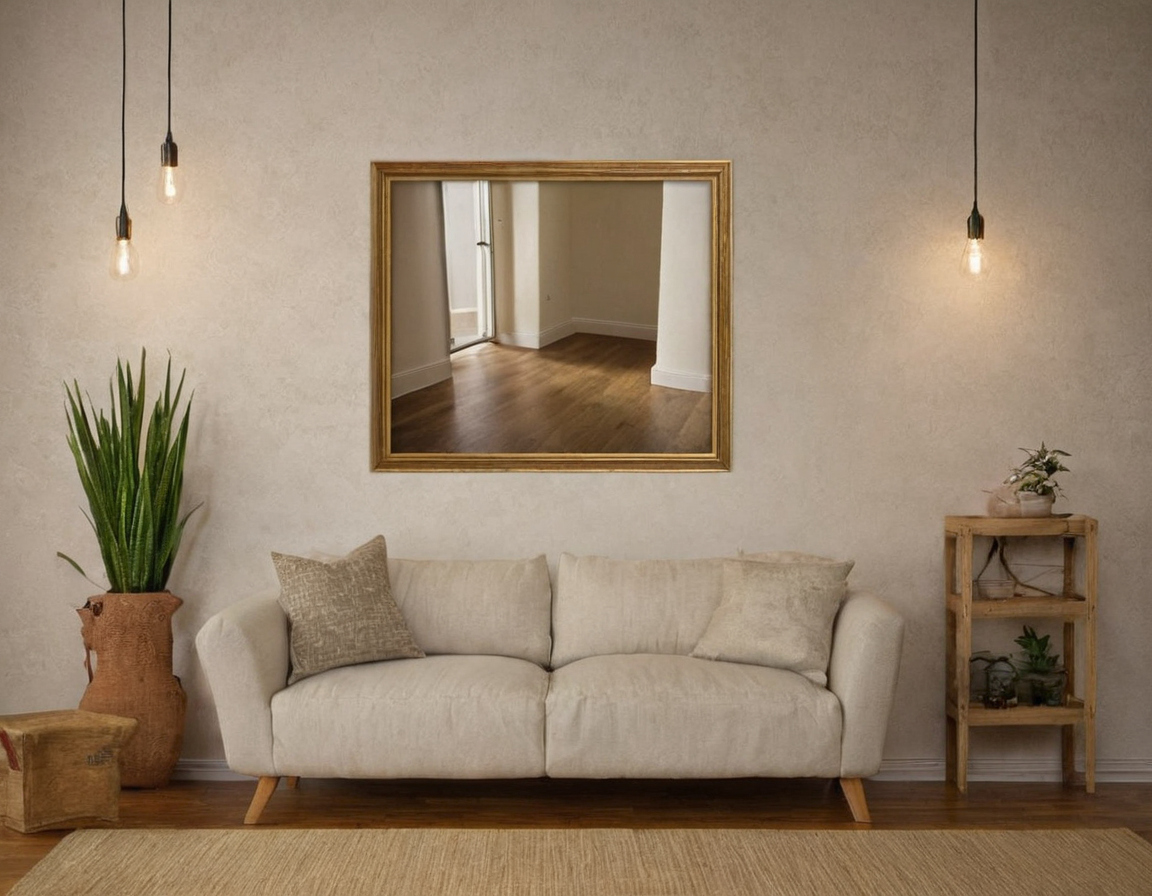 Frame depth, mat width, and profile change how large wall art feels editorial visual
