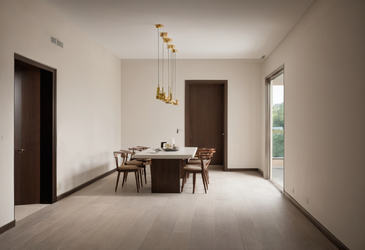 Luxury interior image showing Minimal floor lines cost more when sequencing and workmanship are not planned